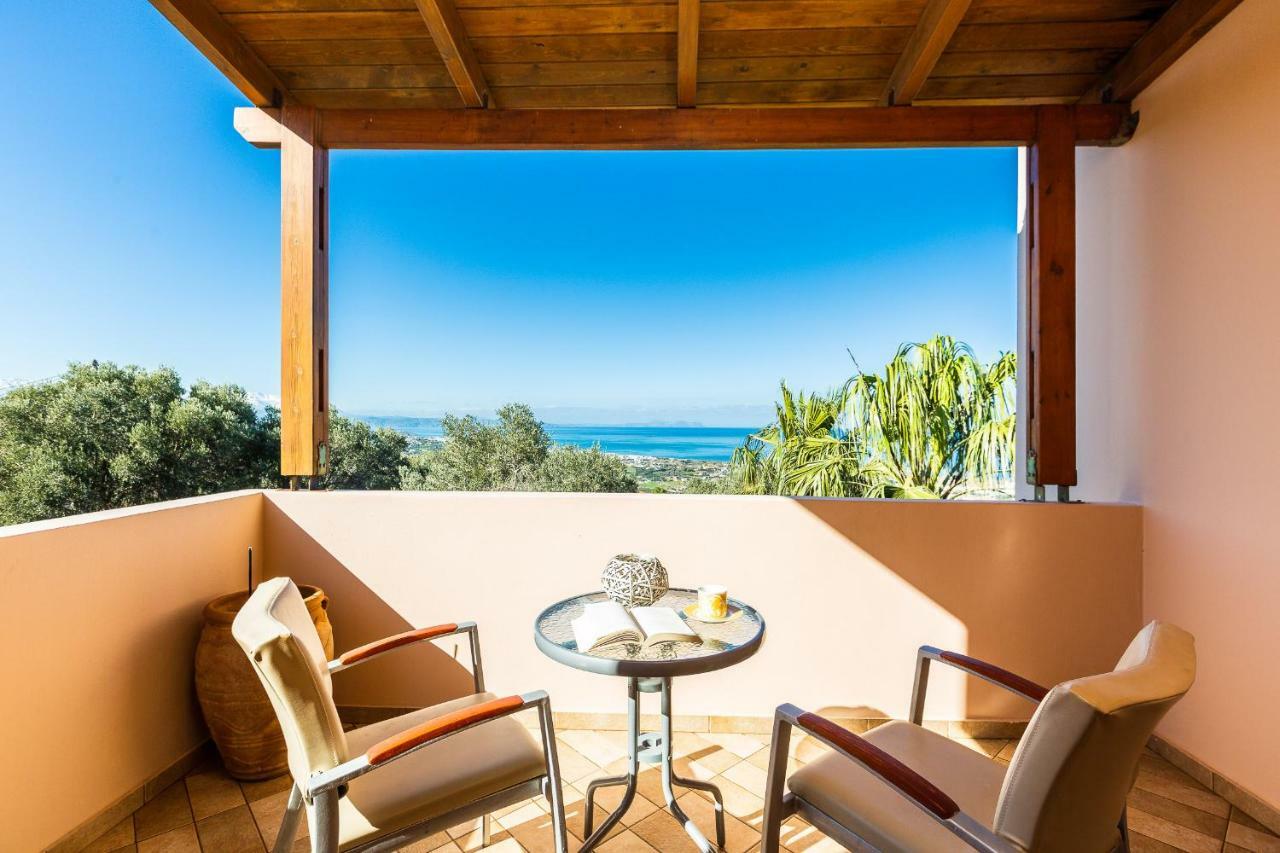 Maroulas Villas Ioanna & Stavros, Private Pools, Bbq & Seaview, By Thinkvilla Exterior foto